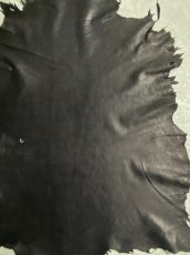 画像4: ラム　薄口　羊革　ブラック (4)