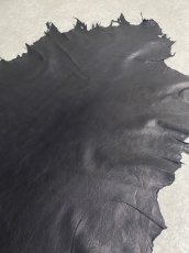 画像6: ラム　薄口　羊革　ブラック (6)