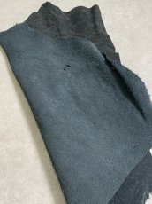 画像8: エレファントレザー　ブラック　ゾウ革　象革　エキゾチックレザー (8)