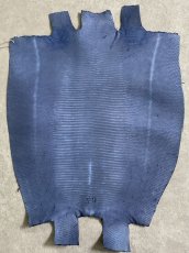 画像5: トカゲ革　リザード　ネイビー　29cm (5)
